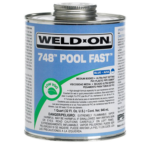 Weld-On® 748™ Pool Fast Resin, 1 Quart - 13342